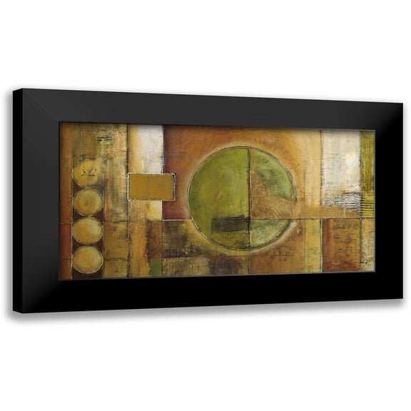 Klung, Mike 24x14 Black Modern Framed Museum Art Print Titled - Modular Grid