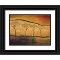 thumbnail image 1 of Klung, Mike 32x25 Black Ornate Wood Framed with Double Matting Museum Art Print Titled - Torn Through I, 1 of 4