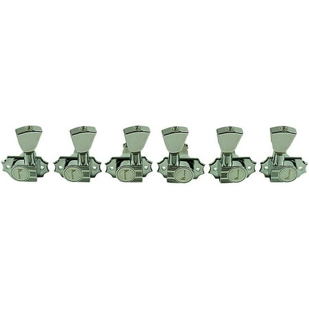 Kluson 3 Per Side Revolution Series G-Mount Metal Keystone Tuning Machines Chrome