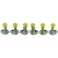thumbnail image 1 of Kluson 3 Per Side Revolution Series G-Mount Pearloid Keystone Tuning Machines Chrome, 1 of 1