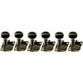 thumbnail image 1 of Kluson 6-In-Line Non-Locking Revolution Series F-Mount Tuning Machines With Staggered Posts Nickel, 1 of 1