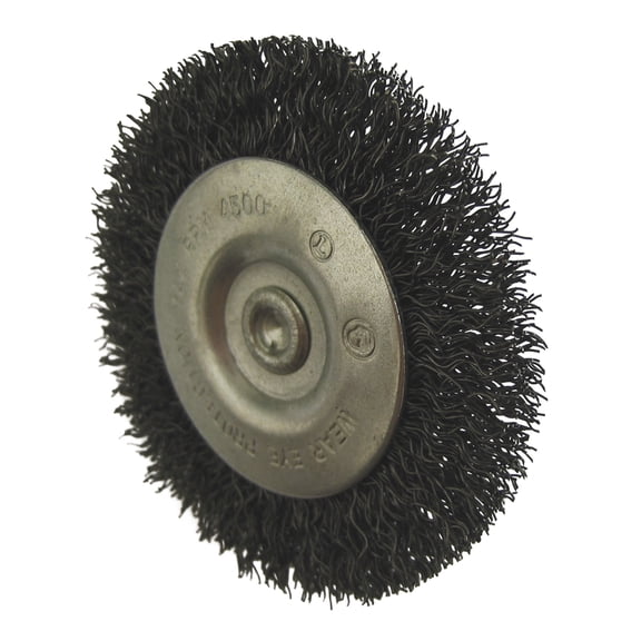 Klutch Wire Wheel, 1-1/4in., 1/4in. Hex Shank