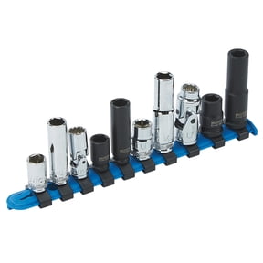Klutch 10-Pc. 10MM Socket Set