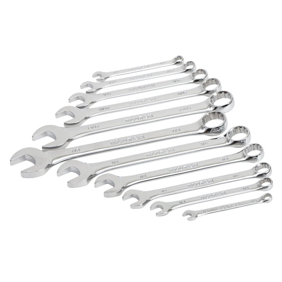 Klutch 11-Pc. SAE Wrench Set with Full Polish