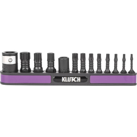 Klutch 13-Pc. Impact Torx Plus Bit Set