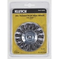 thumbnail image 1 of Klutch 3in. Twisted Knot Wire Wheel, 1 of 3