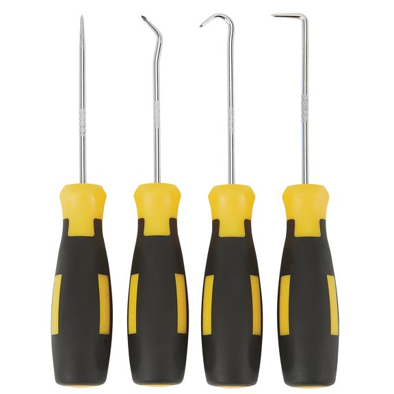 Klutch 4-Pc. Hook Pick Set