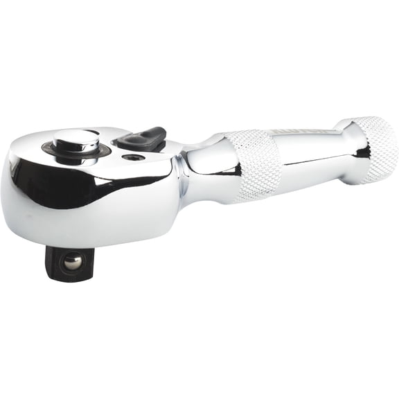 Klutch 4in. Mini Ratchet, 3/8in. Drive