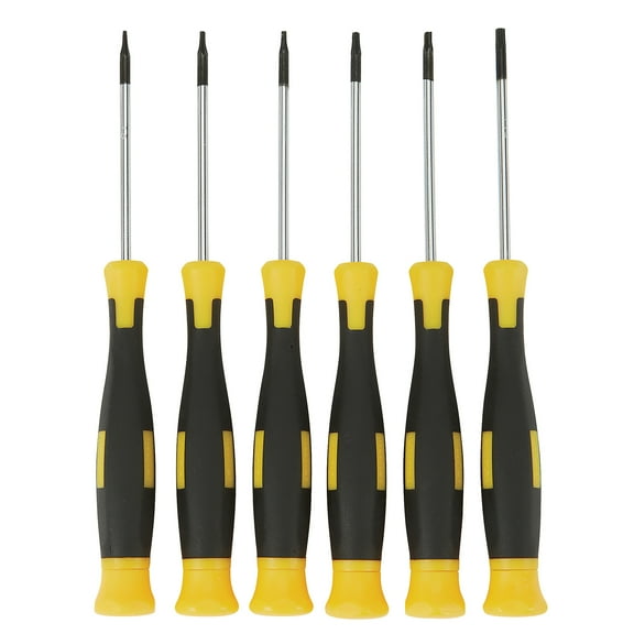 Klutch 6-Pc. Precision Torx Screwdriver Set