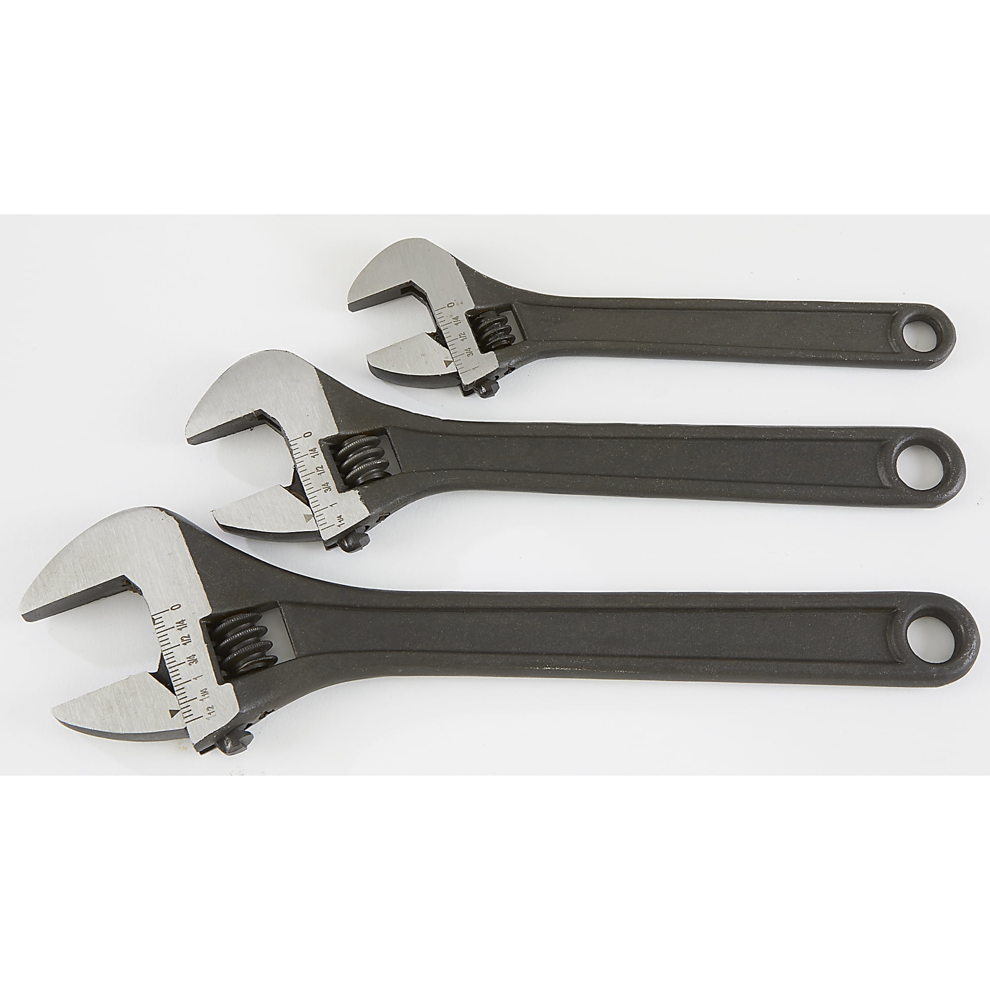 Klutch Adjustable Wrench, 8in., 10in., 12in. x 10.03in.L