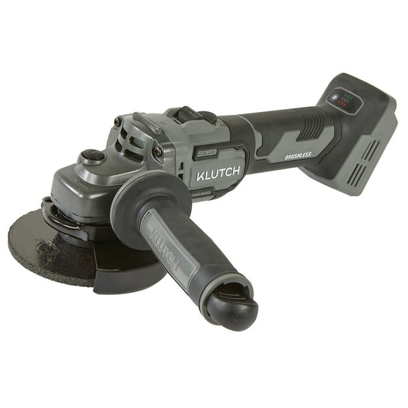Klutch 4-1/2in. Angle Grinder, KLiQ 20V, 8500 RPM, Brushless, Cordless, Bare Tool