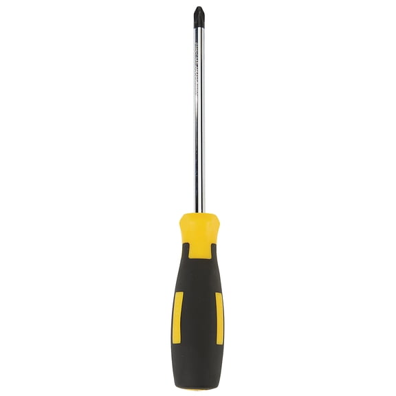 Klutch Comfort Grip Phillips Screwdriver, #3 x 6in.