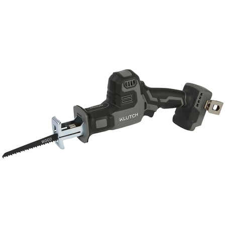 Klutch 3/4in. Compact Reciprocating Saw, KLiQ 20V, 3000 SPM, Brushless, Cordless, Bare Tool