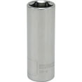 thumbnail image 1 of Klutch Deep Socket, Metric, 21mm, 1/2in.-Drive, 6-Pt., 1 of 2