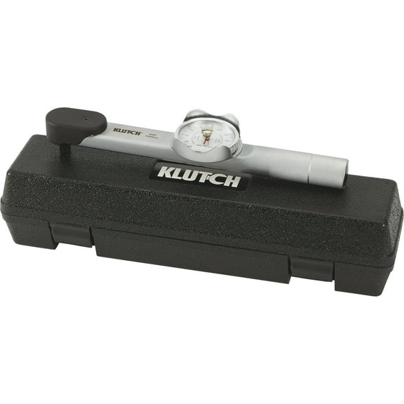 Klutch Dial Torque Wrench, 3/8in.-Drive