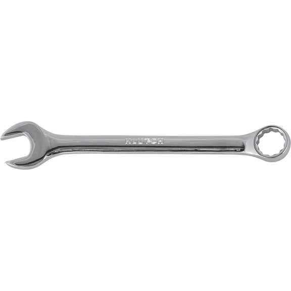Klutch Full Polish Combination Wrench, SAE, 1 3/8in.