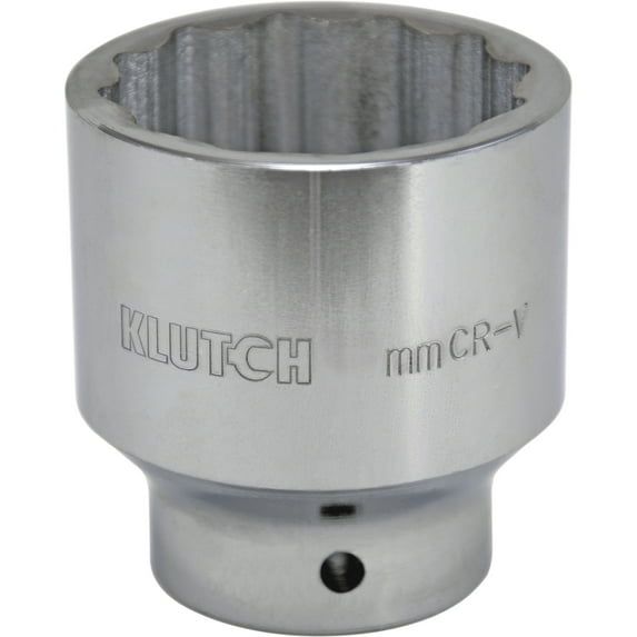 Klutch Jumbo Socket, Metric, 46mm, 3/4in.-Drive, 12-Pt.