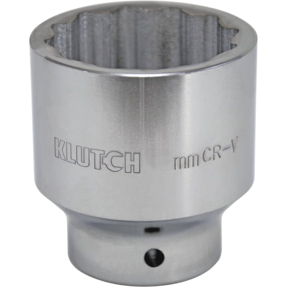 Klutch Jumbo Socket, Metric, 46mm, 3/4in.-Drive, 12-Pt.
