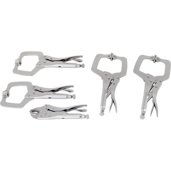 Klutch Locking Pliers Set, 5-Pc.
