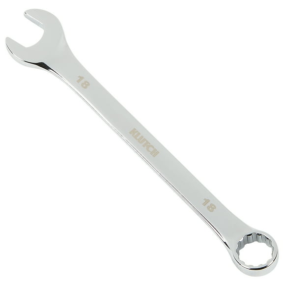 Klutch Metric Combination Wrench, 18mm x 8.07in.