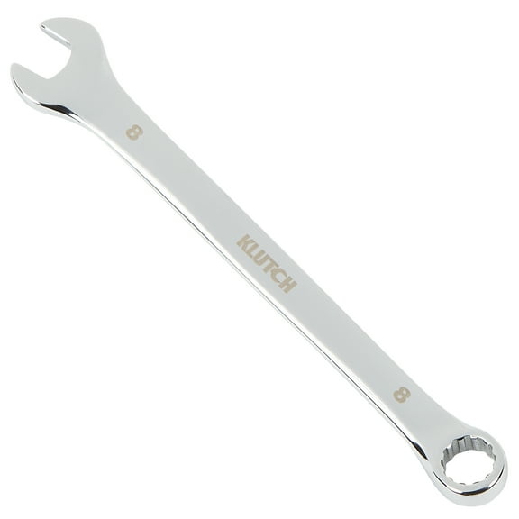 Klutch Metric Combination Wrench, 8mm x 4.17in.