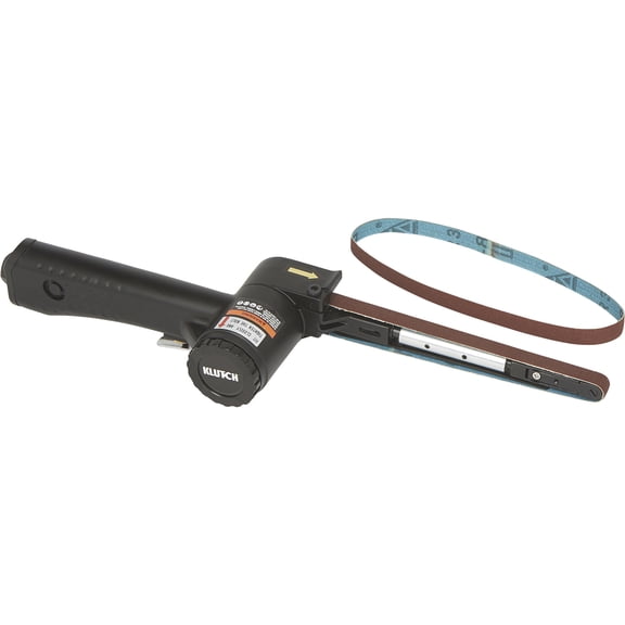 Klutch Mini Bandfile Belt Air Sander, 15,000 RPM, 3.5 CFM
