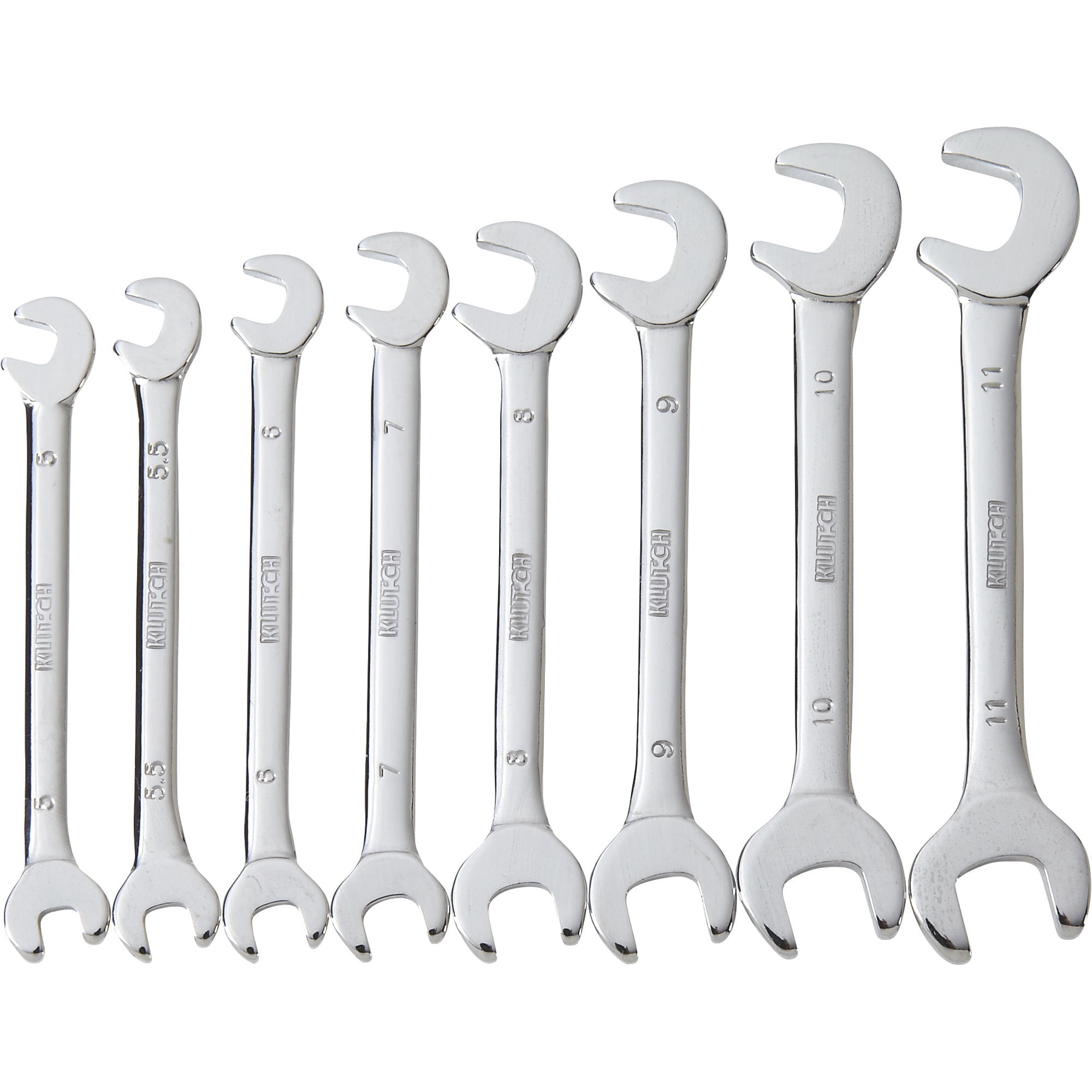 Klutch Mini Ignition Wrench Set, 8-Pc., Metric
