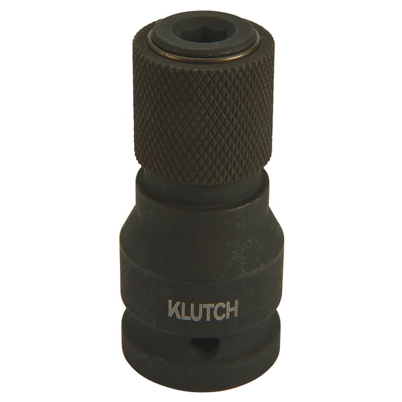 Klutch Quick-Change SAE 1/2in.-1/4in. Drive Impact Adapter