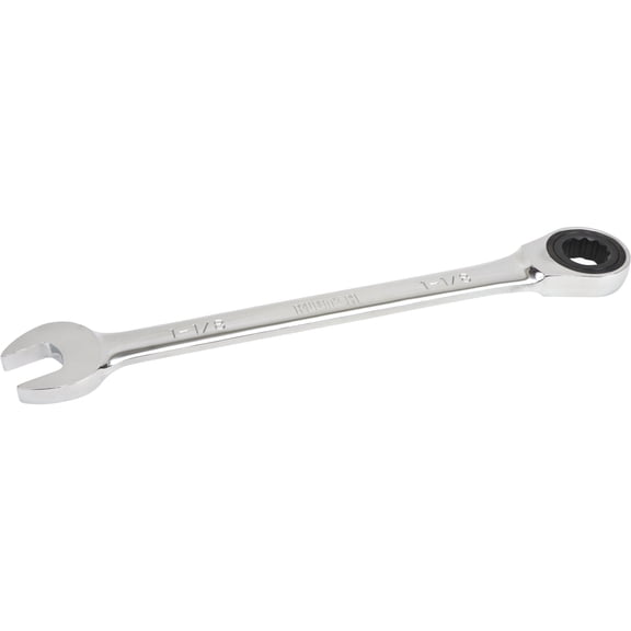 Klutch Ratcheting Wrench, SAE, 1 1/8in.