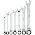 thumbnail image 1 of Klutch Ratcheting Wrench Set, 7-Pc., SAE: 5/16in.-3/4in., 1 of 5