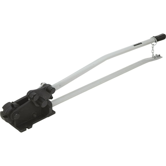 Klutch Rebar Cutter and Bender, 0.625in. Max. Capacity, 90 and 180 Bends, Alloy Steel Blades