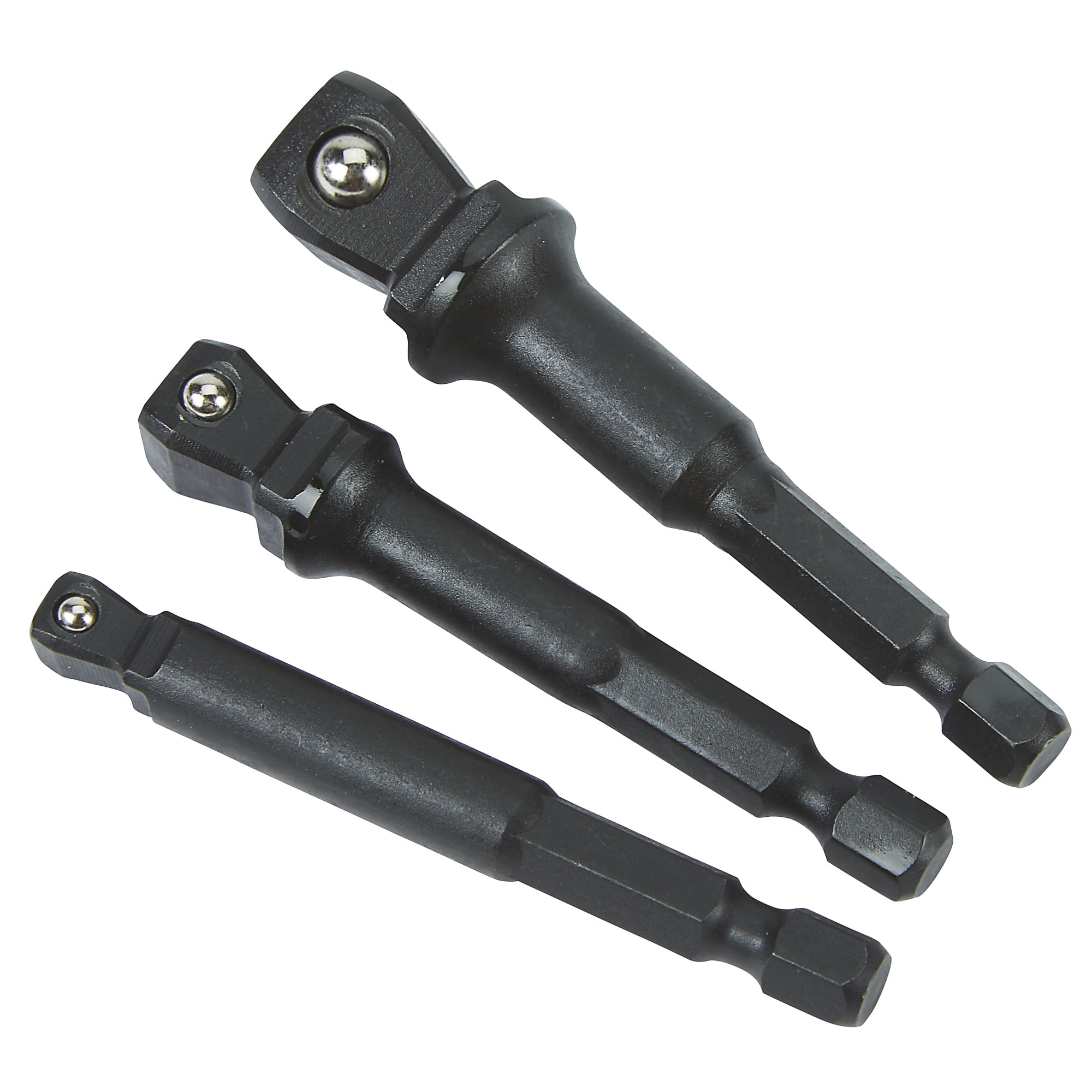 Adaptability Socket Klutch SAE Impact Wobble Socket Adapter Set, 3-Pc. - Walmart.com