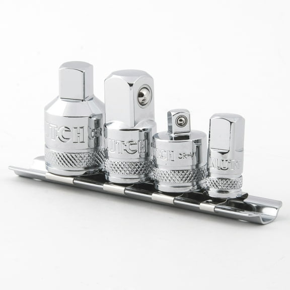 Klutch SAE Socket Adapter Set, 4-Pc.