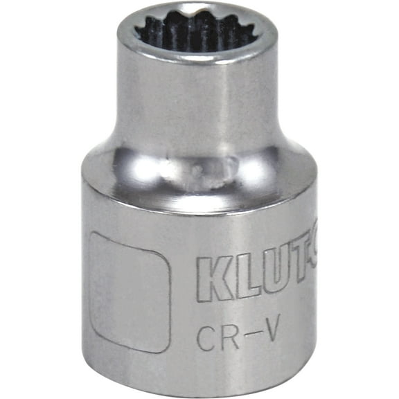 Klutch Socket, Metric, 9mm, 3/8in.-Drive, 12-Pt.