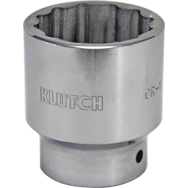 Klutch Socket, SAE, 1 5/8in., 3/4in.-Drive, 12-Pt. - Walmart Business ...