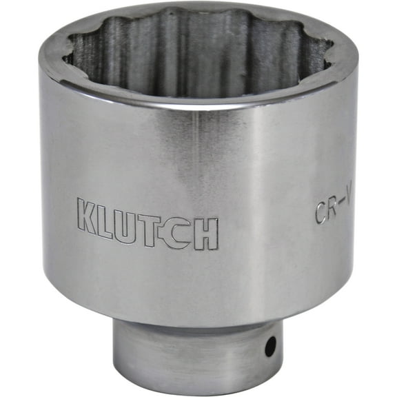 Klutch Socket, SAE, 2in., 3/4in.-Drive, 12-Pt.