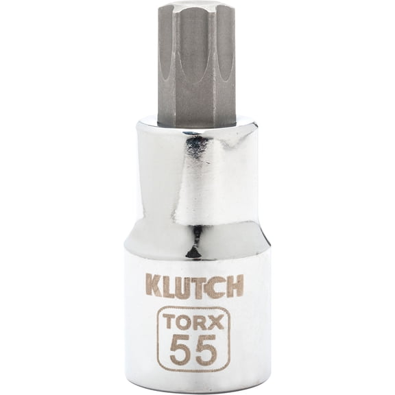 Klutch T55 Torx Bit, 1/2in. Drive