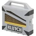 Klutch TitaniumCoated Drill Bit Set 115Pc.