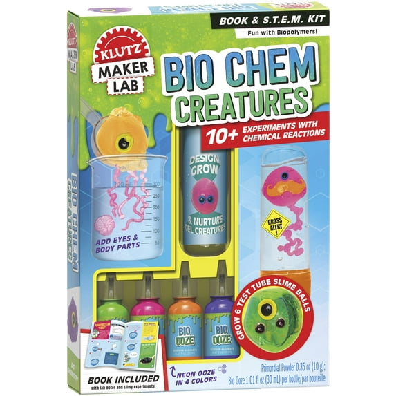 Klutz Bio Chem Creatures S.T.E.M. Kit