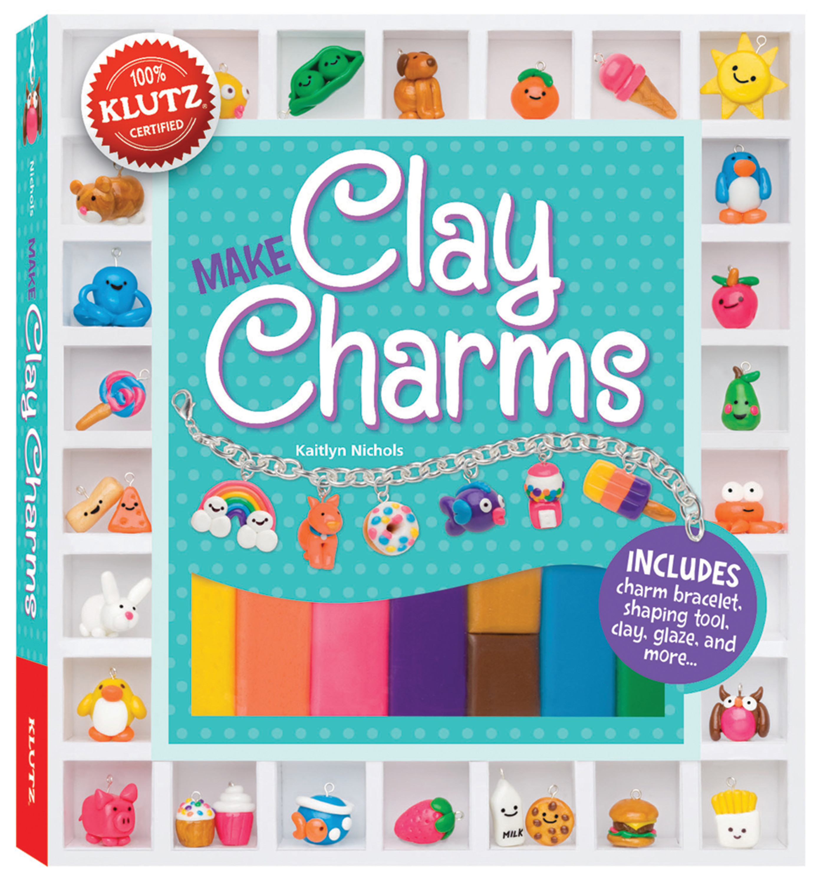 Klutz Clay Charms Book Kit