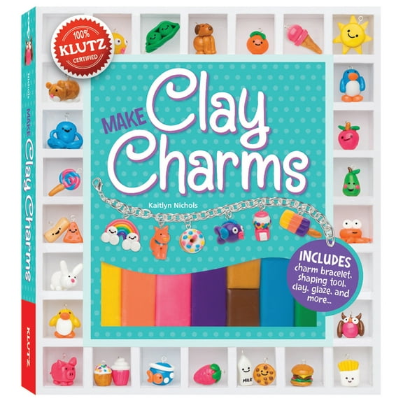 Klutz DIY Clay Charm Making Kit Ages 8+