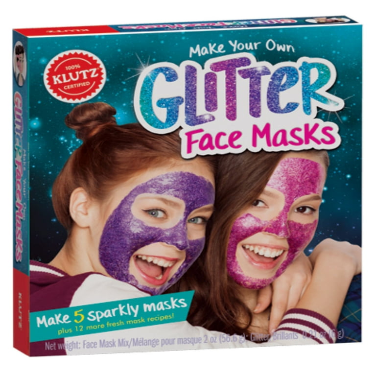 Klutz - Glitter Face Masks DIY Set - Walmart.com