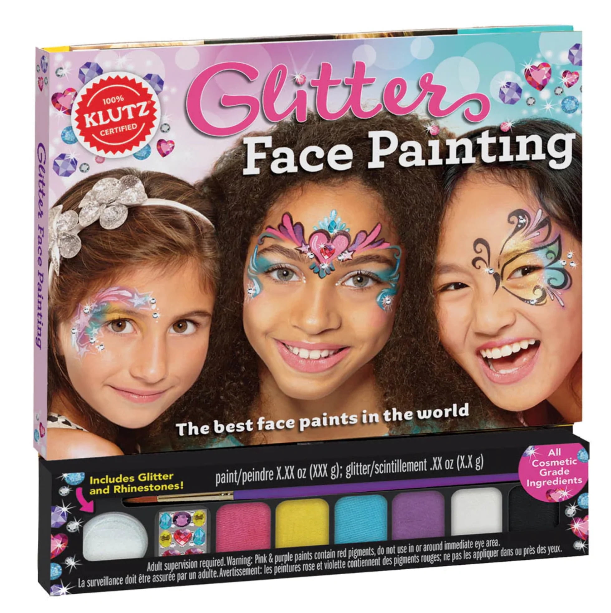 Glitter Face Paint Kids Stock Photos and Images - 123RF
