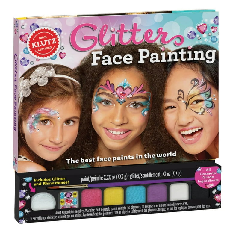 Glitter Party Kit, Easy Party Ideas, Sparkling Face gems