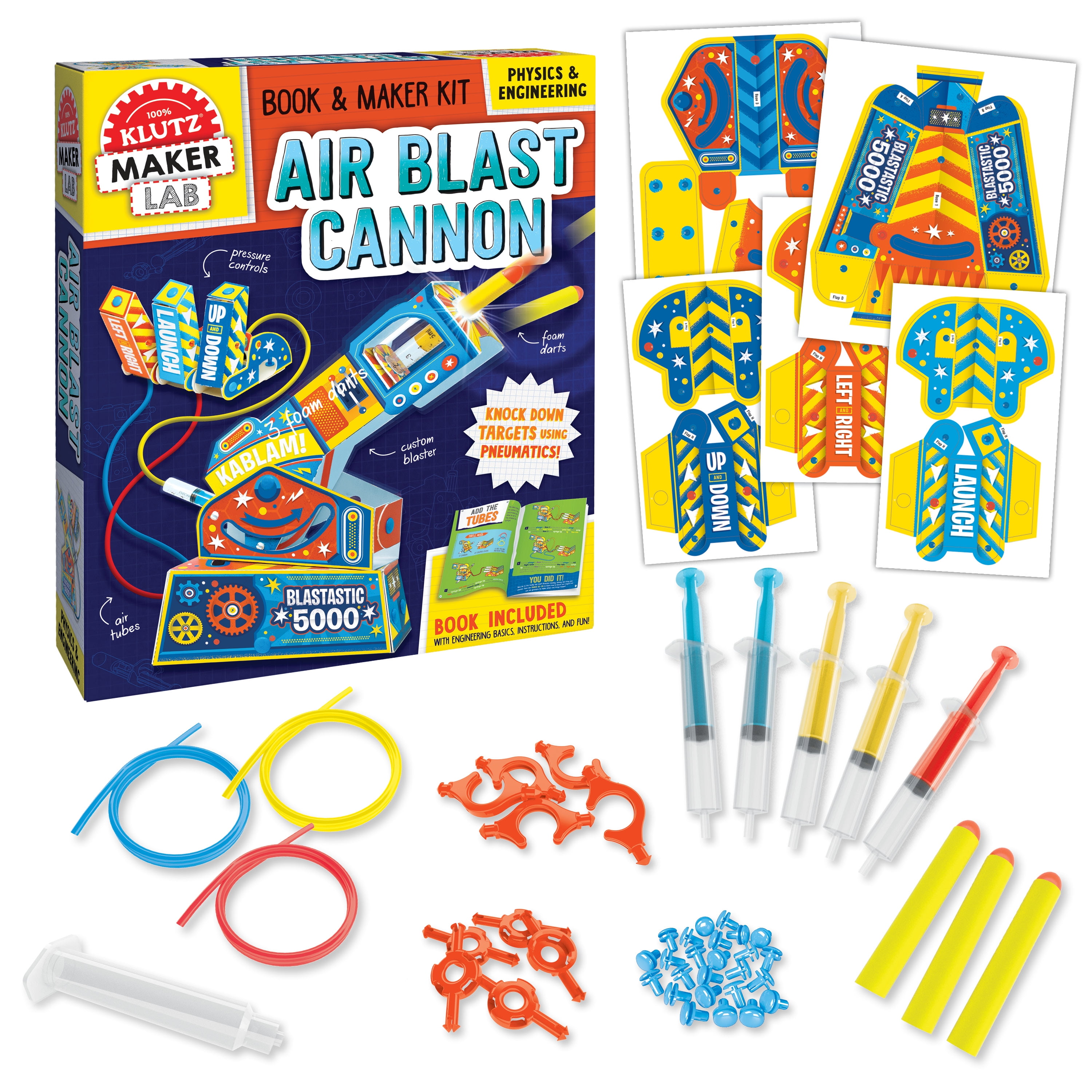 Klutz - Klutz Maker Lab Air Blast Cannon Toy Kit - Walmart.com