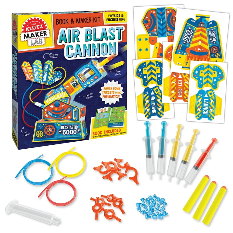 Klutz - Klutz Maker Lab Air Blast Cannon Toy Kit - Walmart.com
