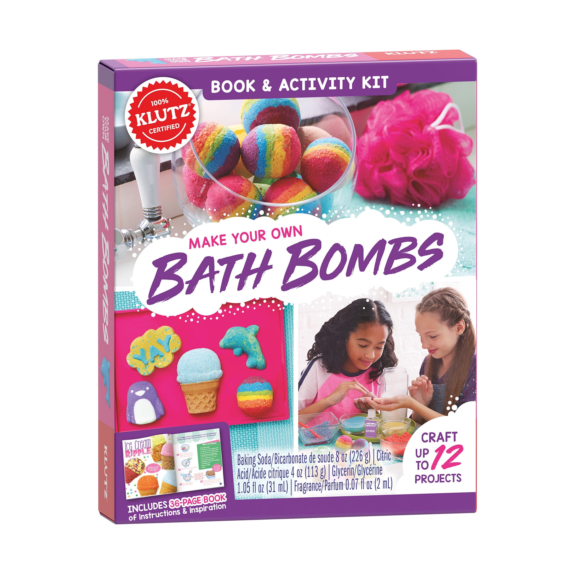 Klutz Bath Bomb Scented Bakery Kit