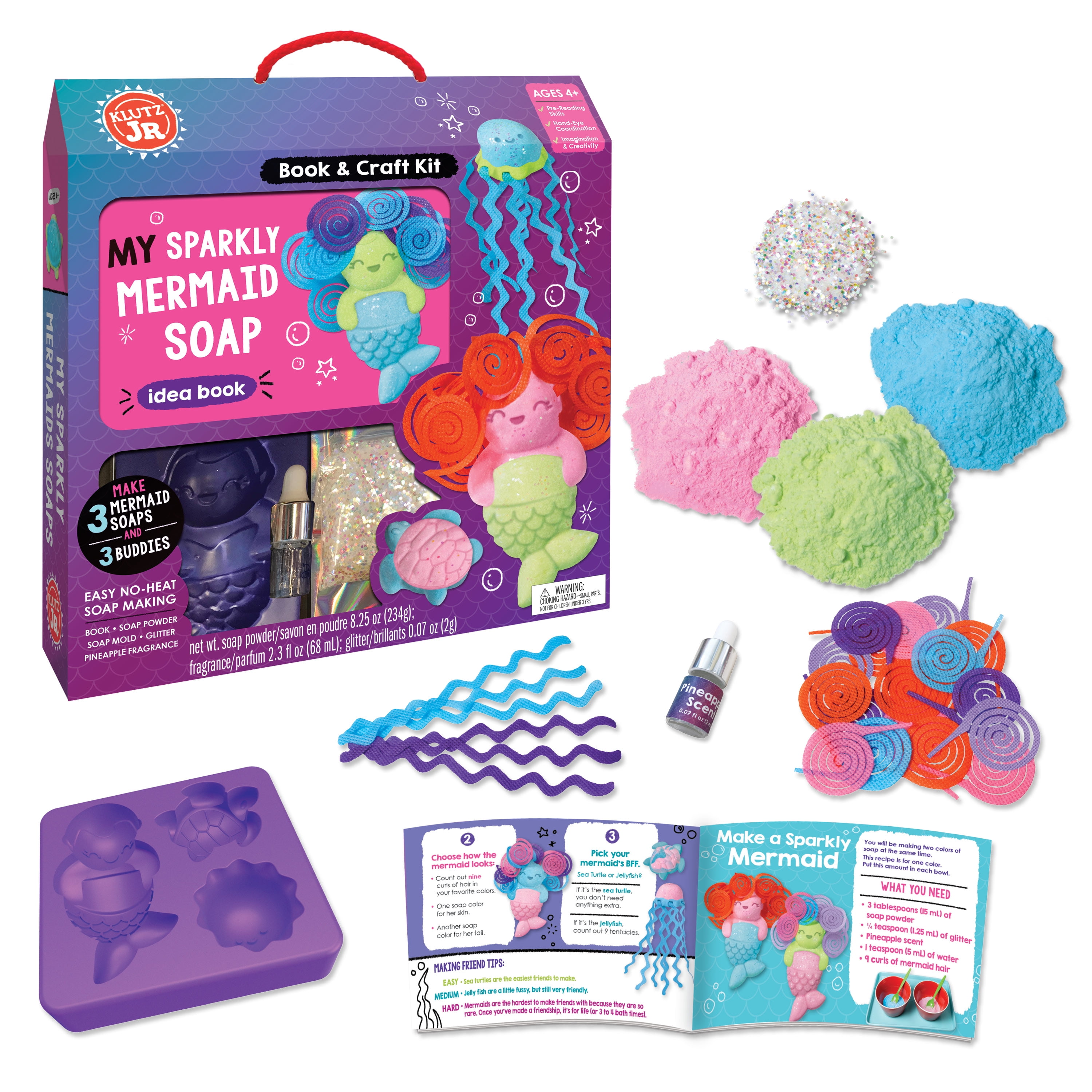 Make Your Own Soap (Klutz Activity Kit) for 72 months to 180 months  includes blocks of clear soap base (20)