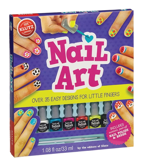 Klutz Nail Art: Over 35 Easy Designs for Little Fingers, (Paperback)