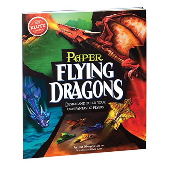 Klutz Dragons Paper Flyers Craft Kits - Build & Fly Paper Dragons